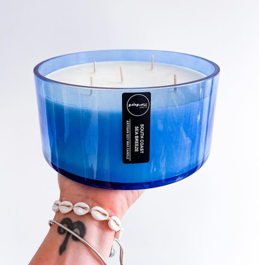 Narelle XXL Centrepiece Soy Bowl - Ocean Blue